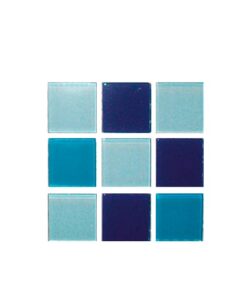 Mezcla de azules 2.5 x 2.5
