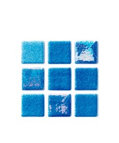 Destellos azul claro